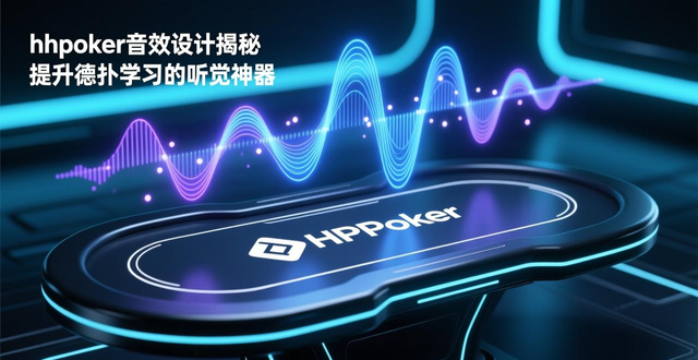hhpoker音效设计_音效设计名词解释_音效设计师
