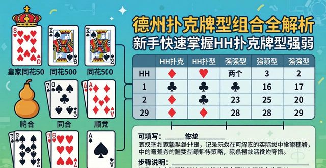 扑克牌的排列组合数_HH扑克牌型组合_扑克牌的组合有多少种