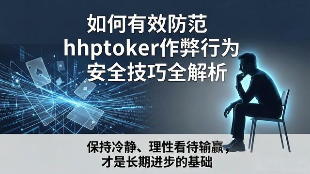 防作弊措施_hhpoker作弊防范_防作弊原理