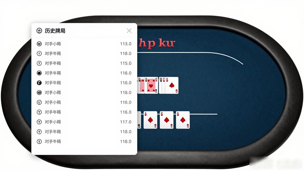 游戏ui界面素材_hhpoker游戏界面_界面小游戏