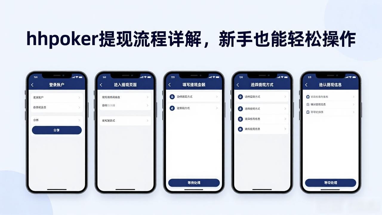 hhpoker提现流程_提现程序_提现的业务流程