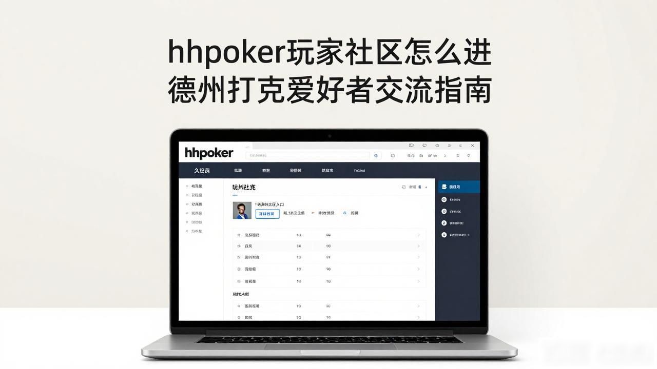 hhpoker玩家社区_社区玩家争吵_社区玩家什么意思