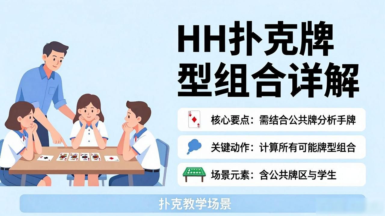 扑克牌牌组有什么_扑克牌组合类型有哪些_HH扑克牌型组合