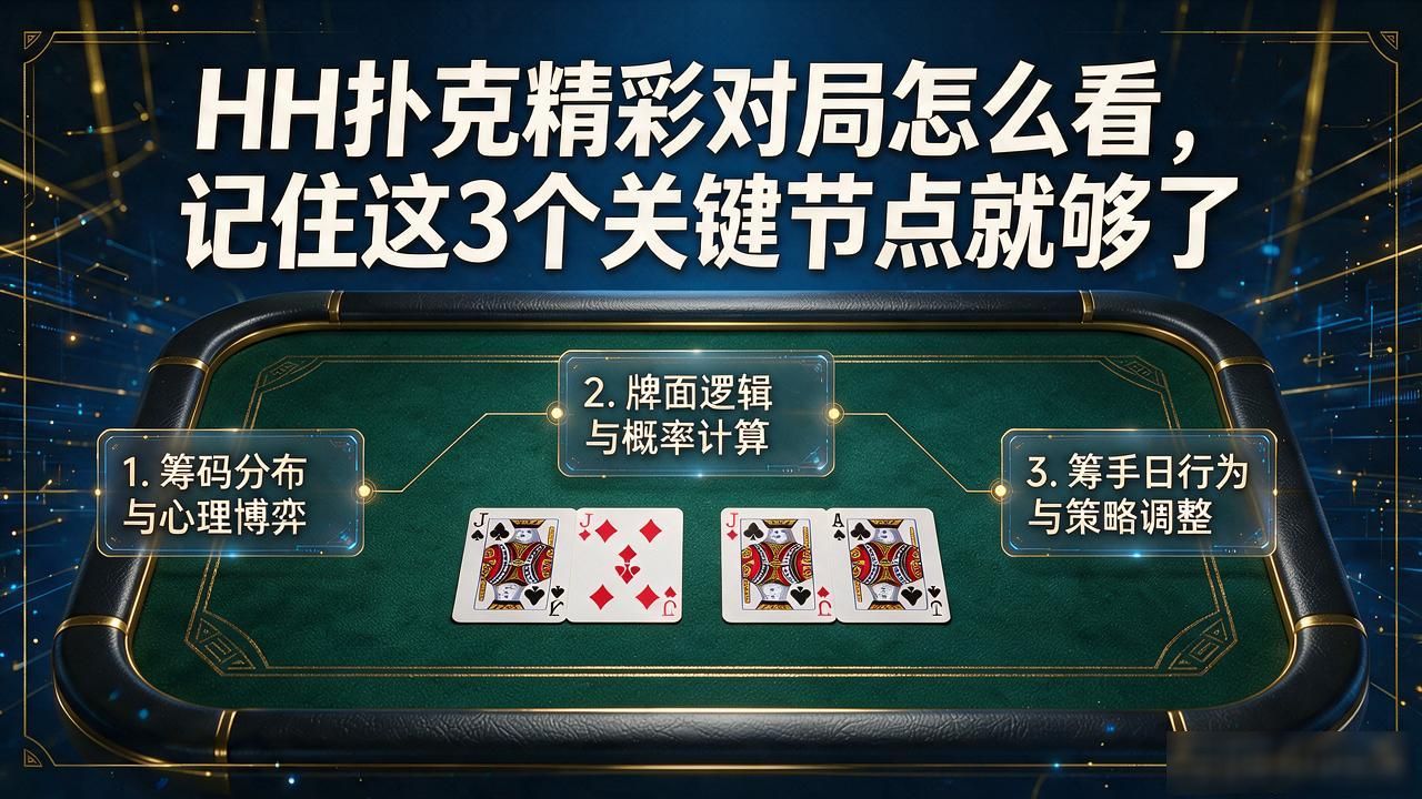 扑克对对胡的玩法_扑克经典玩法十二种_HH扑克精彩对局