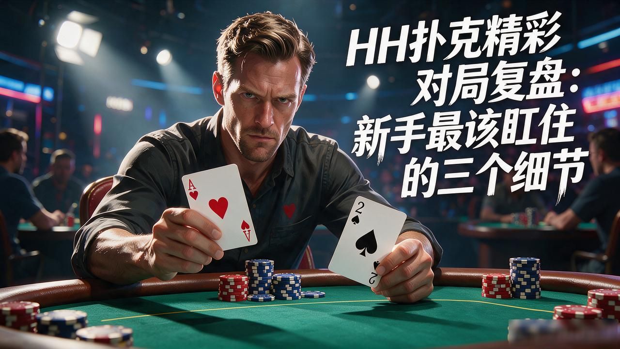 扑克对A_扑克残局对面对A对2_HH扑克精彩对局